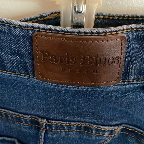 Paris Blues Women's Blue Jean Capris 15 - Picture 4 of 6